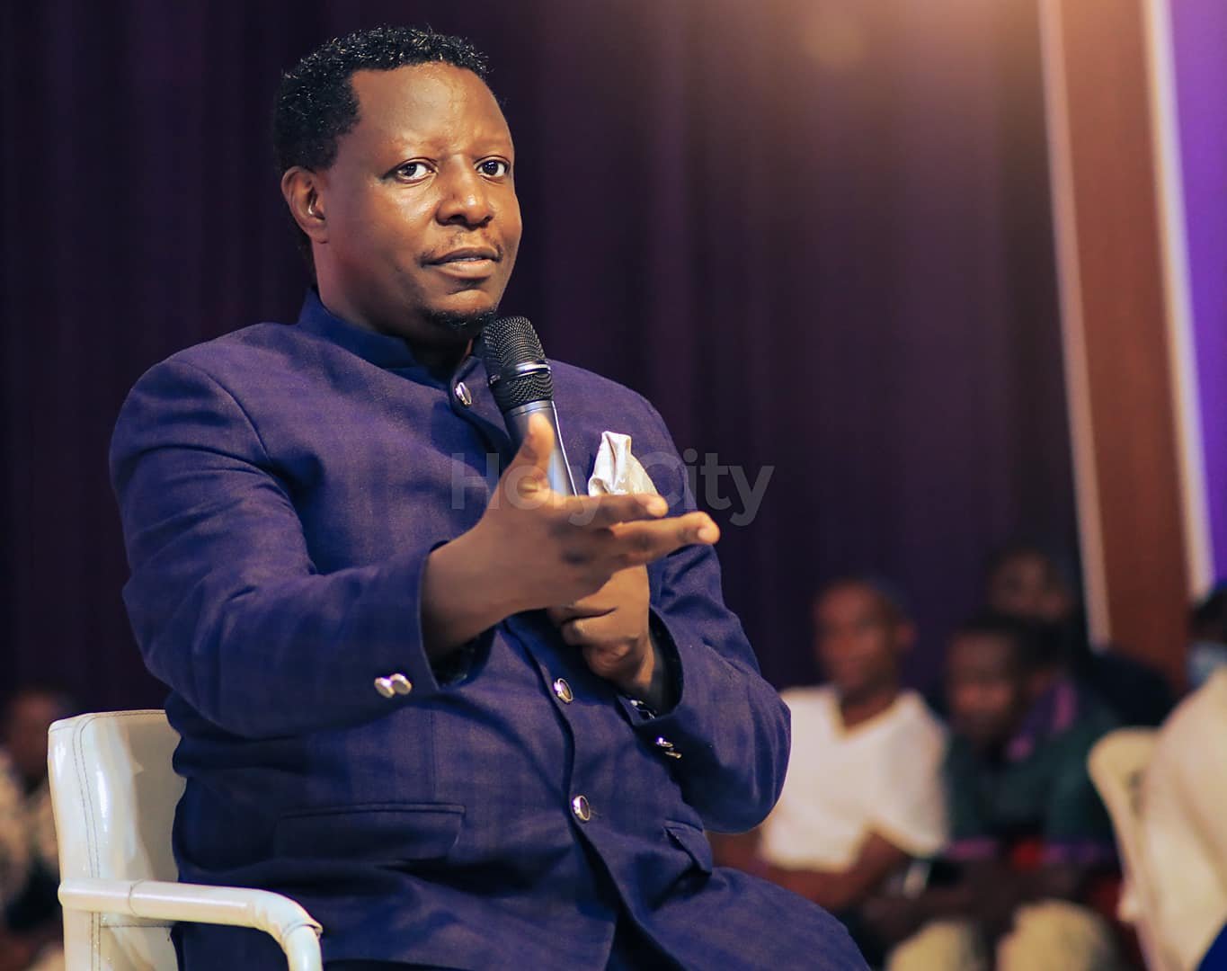Bro Ronnie Makabai from Holy City Salama  , Munyonyo road Calls Upon Everyone to Come and Get God's anointing